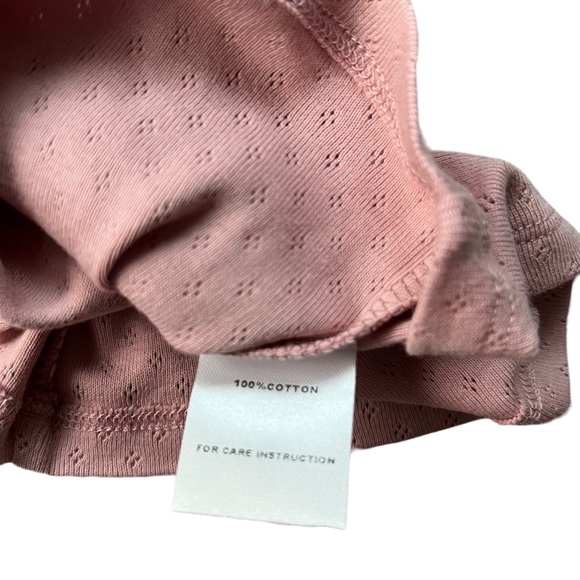 NWOT Jane + Jo Pointelle Shirt Size 2 - Picture 4 of 6